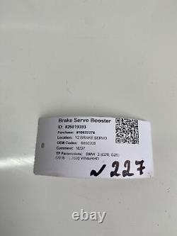 BMW 320i 2022 G20 G21 2.0 Petrol Brake Servo Booster 6892203 (N228)