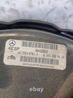 Mercedes M Class Brake Servo A1634300630 2.7l Dsl Auto W163 Ml270 Estate 2005
